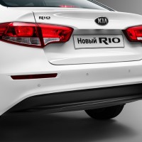 KIA Rio sedan: задняя часть