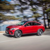 Mercedes-Benz GLE-klass coupe: слева сбоку